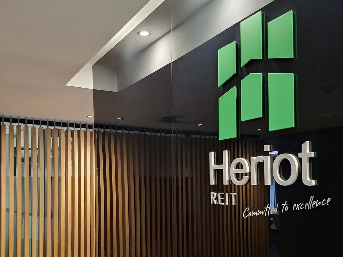 Explore Heriot REIT's holdings across South Africa Aerial view of Heriot REIT's property portfolio